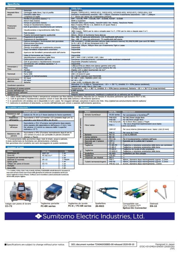 Giuntatrice Sumitomo Type-72C+ - immagine 4