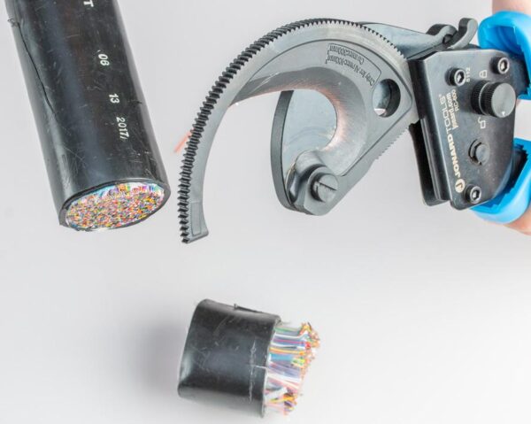 Tagliacavi a cremagliera con cricchetto Jonard RC-600 - immagine 6