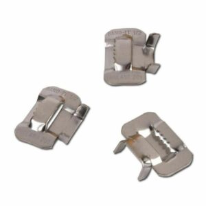 Graffe acciaio inox per fissaggio tipo BAND-IT