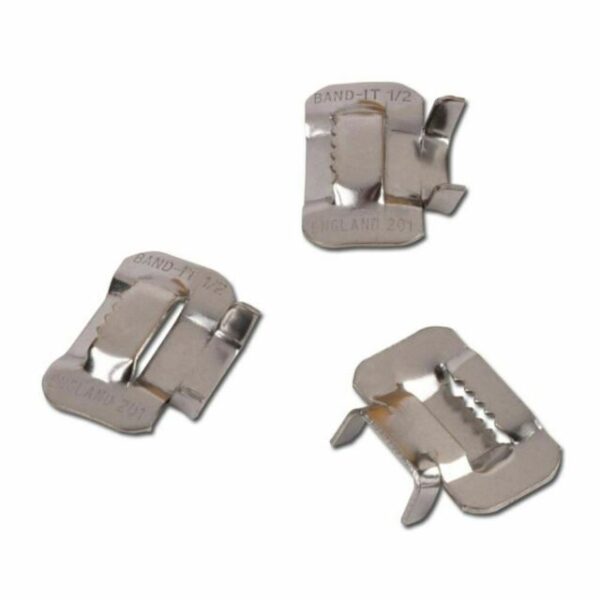 Graffe acciaio inox per fissaggio tipo BAND-IT