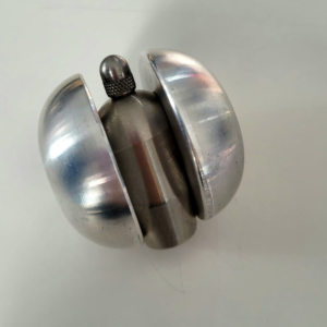 Testa per sonda con rotella